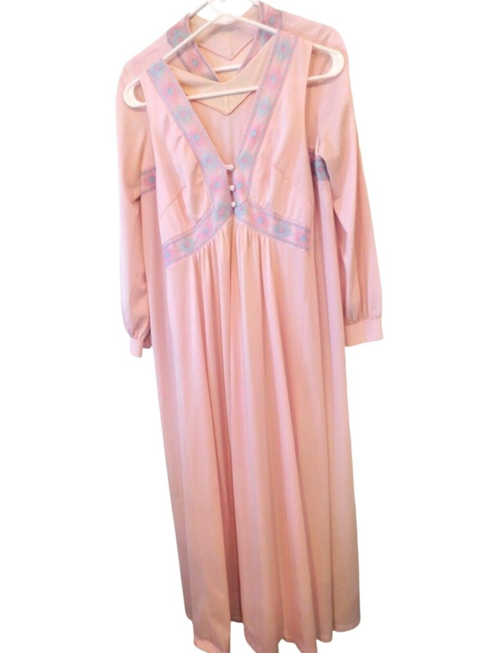 Vintage Formfit Rogers Designer Collection 10 12 Peignoir Set Robe Nightie Read